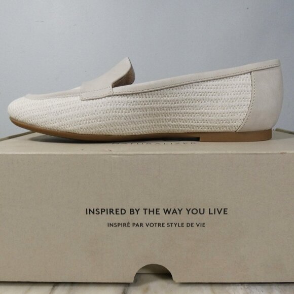 Naturalizer Shoes - Naturalizer Soul Womens Bebe Slip On Loafer Birch Tan Woven 8 M